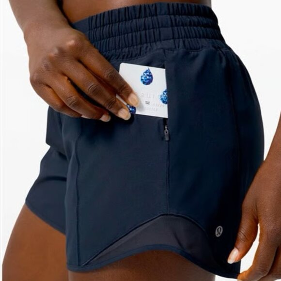 Lululemon Hotty Hot Short High Rise Long 4" - Picture 1 of 9